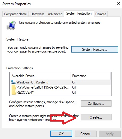 undoing changes made to your computer dell